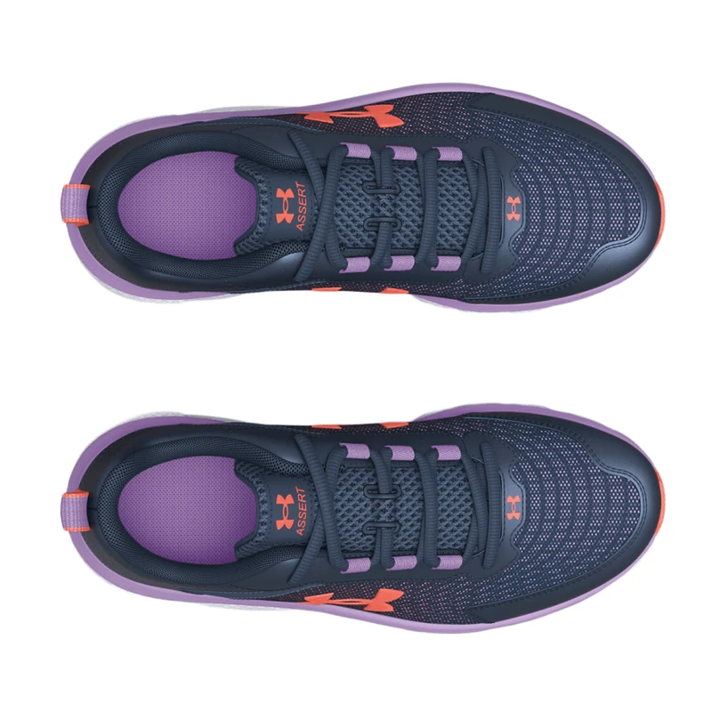 Under Armour Grade School Assert 9 Pearl Running Shoe - Girls' - Image 5