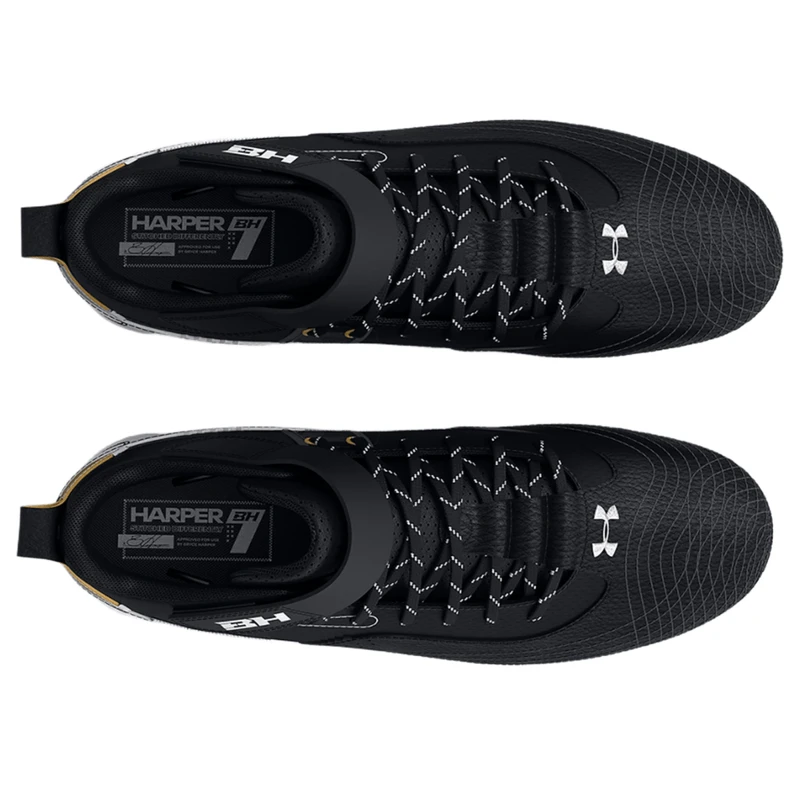 Under Armour Harper 7 Mid Rm Baseball Cleat - Image 4