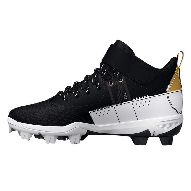 Under Armour Harper 7 Mid RM Baseball Cleat - Boys' - Image 5