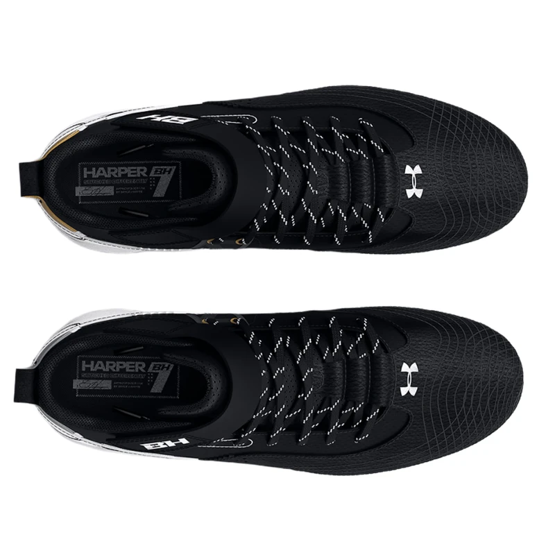 Under Armour Harper 7 Mid RM Baseball Cleat - Boys' - Image 2
