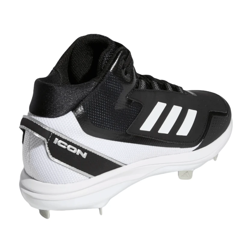 Adidas Icon 7 Mid Molded Baseball Cleat - Men's - Image 3